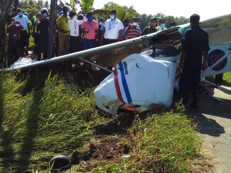Company owning crashed plane banned from air flights
