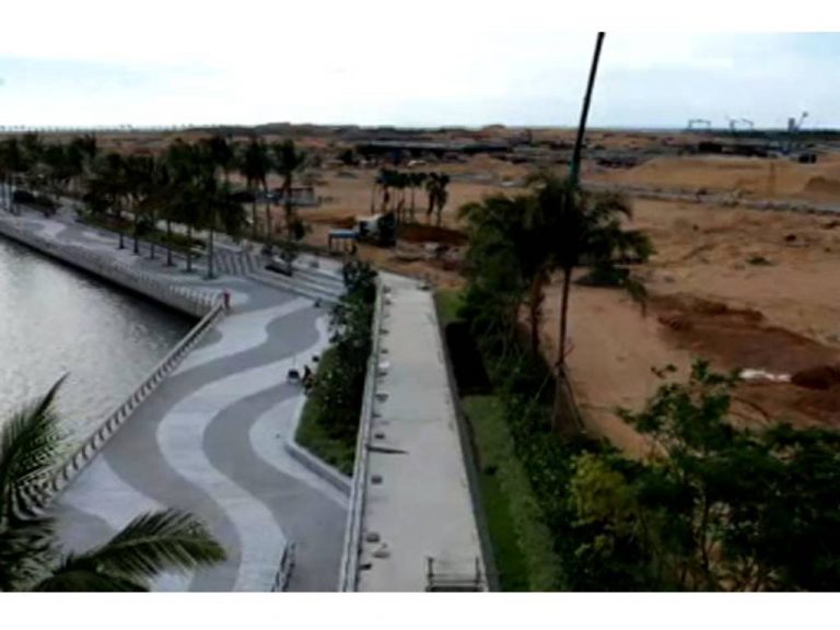 Port City Marina Promenade opened at China’s Foreign Minister’s participation