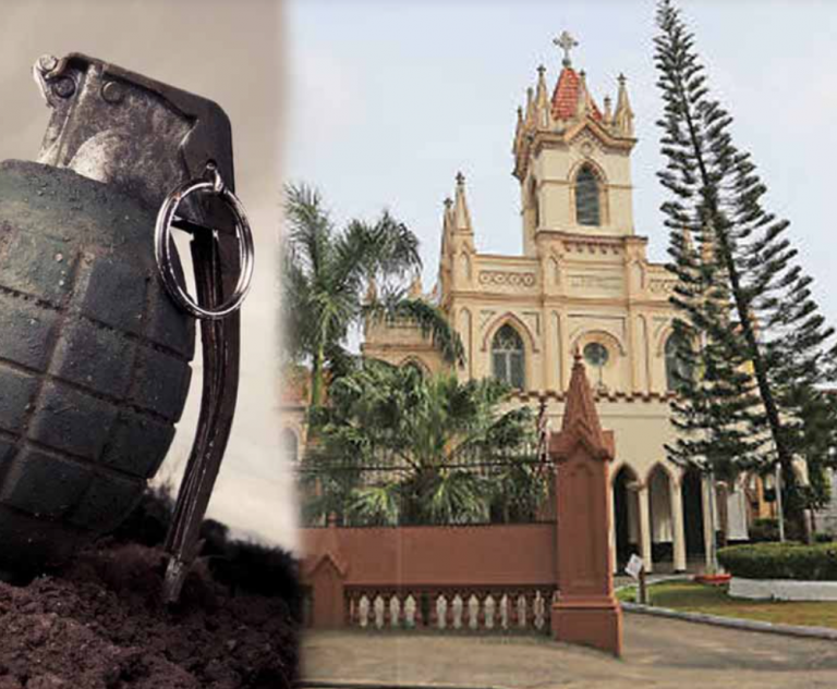 Hand grenade found at All Saints Church in Borella (VIDEO)