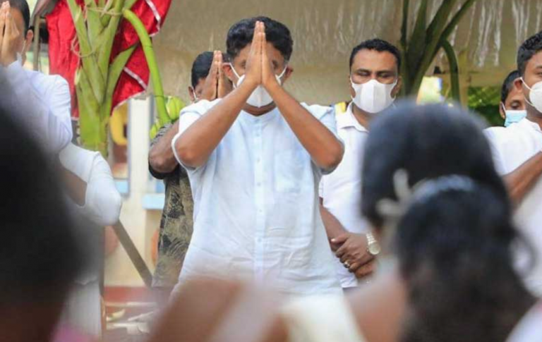 The only silver lining in the midst of this darkness is the SJB – Sajith(VIDEO)