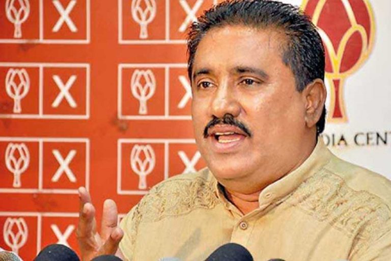 Rohitha Abeygunawardena urges media to cover ‘queues’ in Port City as well (VIDEO)