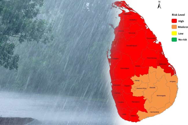 Showers or thundershowers to continue in several provinces