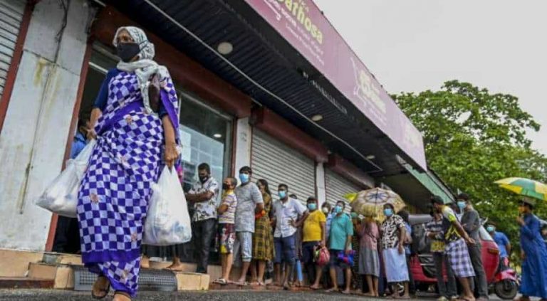 Inflation skyrockets in Sri Lanka with food prices at record high