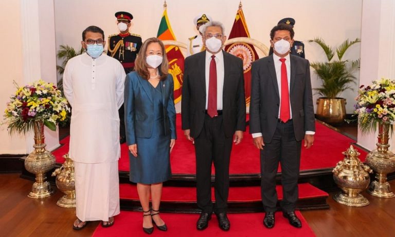 Several appointments of foreign ambassadors to Sri Lanka made
