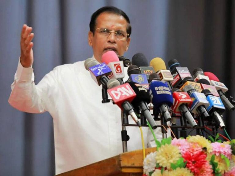 Former President Sirisena expresses deep concern over country’s situation