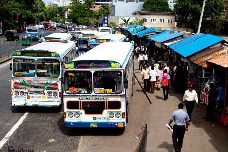 The private bus strike temporarily suspended