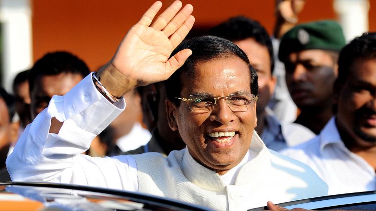 Former President Maithripala Sirisena leaves for South Korea