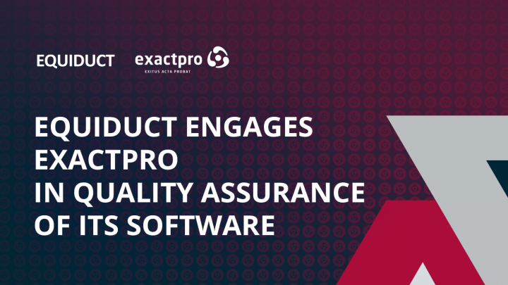 SL receives independent software testing services from Exactpro 