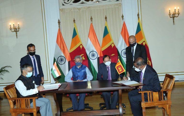 Sri Lanka, India ink MoUs for defence, economic, education, religious links &nbsp;