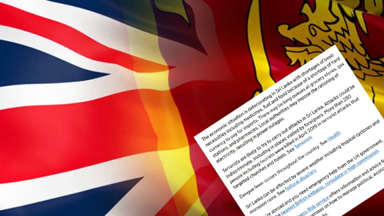 Economic situation deteriorating in Sri Lanka: UK Government issues Travel Advisory