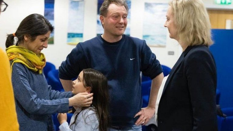 Nazanin Zaghari-Ratcliffe and Ashooshesh Ashoori reunite with families after years in Iranian prison