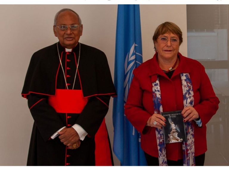 Easter Sunday Massacre: Cardinal meets Michelle Bachelet