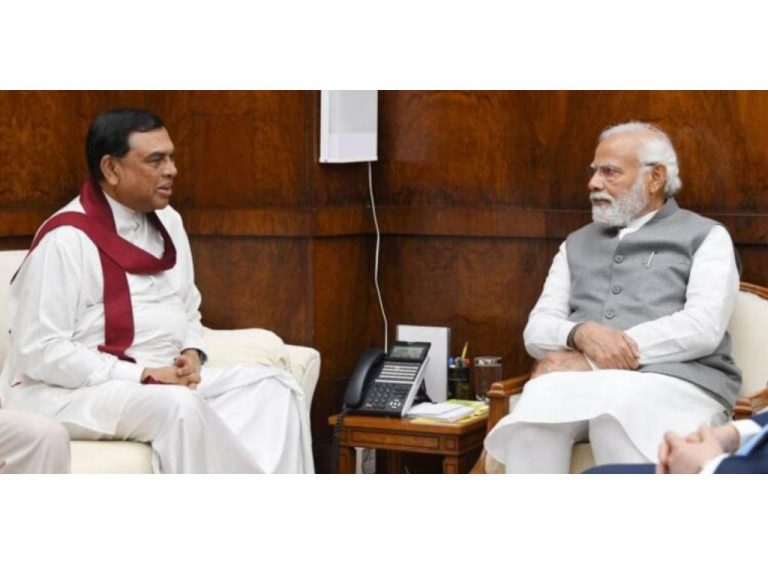 Finance Minister Rajapaksa meets India’s Prime Minister Modi