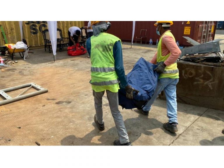 Customs seize four containers of cocaine