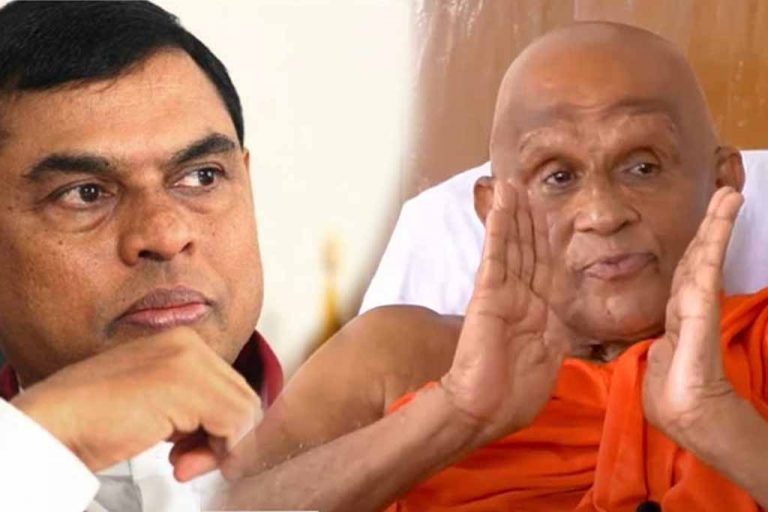Ven. Murutthettuwe Ananda Thera asks Basil to stay away from the govt. at least for 06 months
