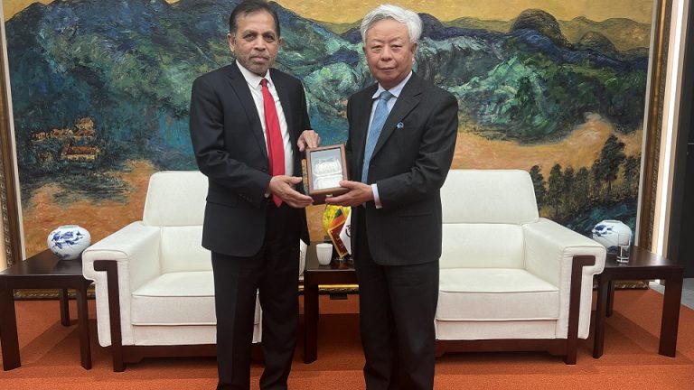 The President of the Asian Infrastructure Investment Bank (AIIB), encourages Sri Lanka to consult the IMF on the current economic challenges