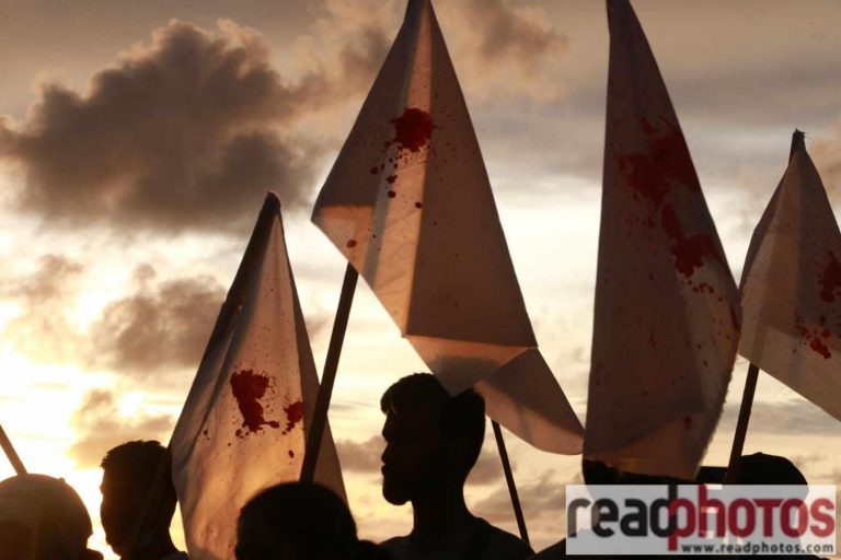 A march commemorating victim of Rambukkana shooting (PHOTOS)