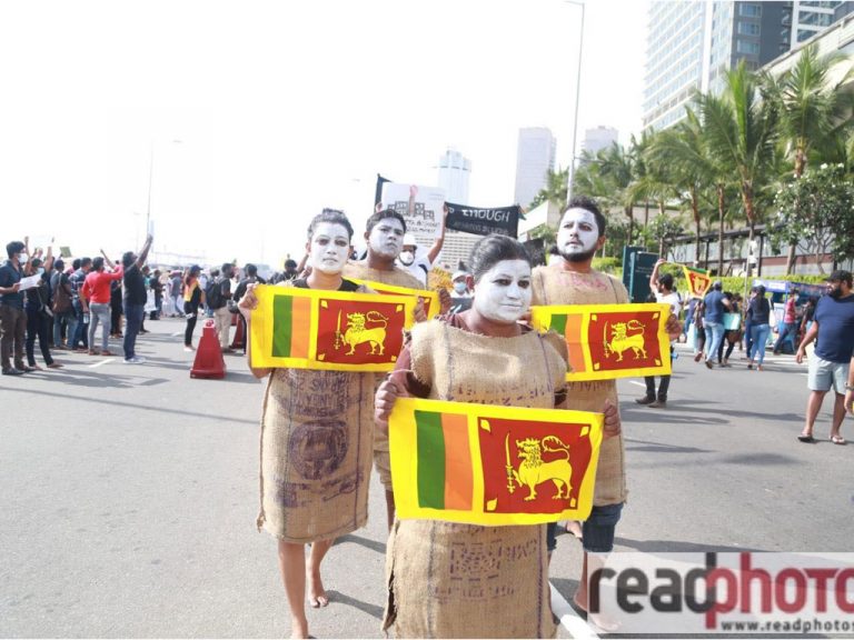 Public Protest at Galle Face (PHOTOS)