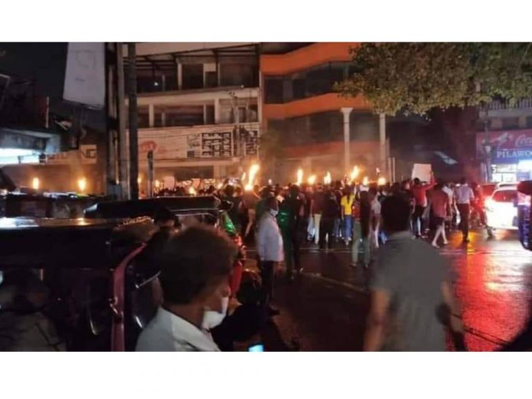 High Level Road blocked as university students on streets – security tightened at MP quarters