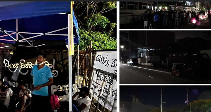 Police riot squads sent to the Temple Trees!