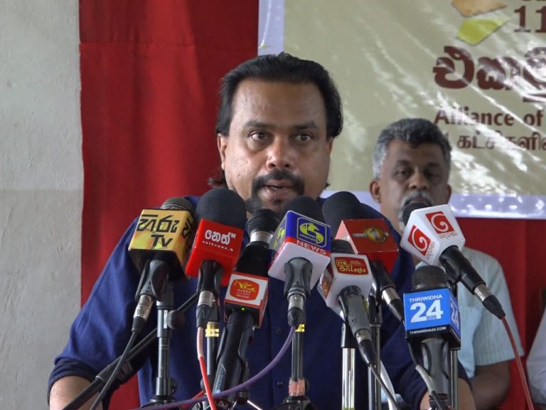 Administration, disgusting beyond repair, must be removed: Weerawansa (VIDEO)