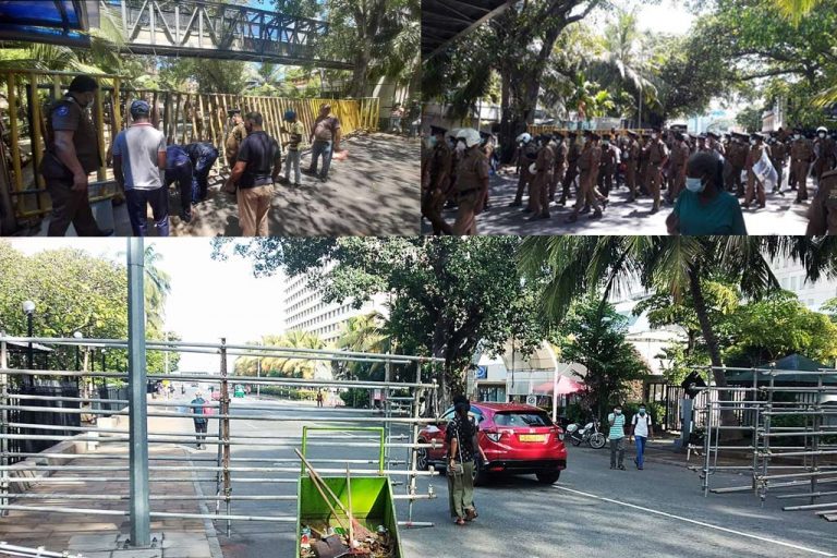 Police and Military respond bizarre over simple IUSF march (PHOTOS)