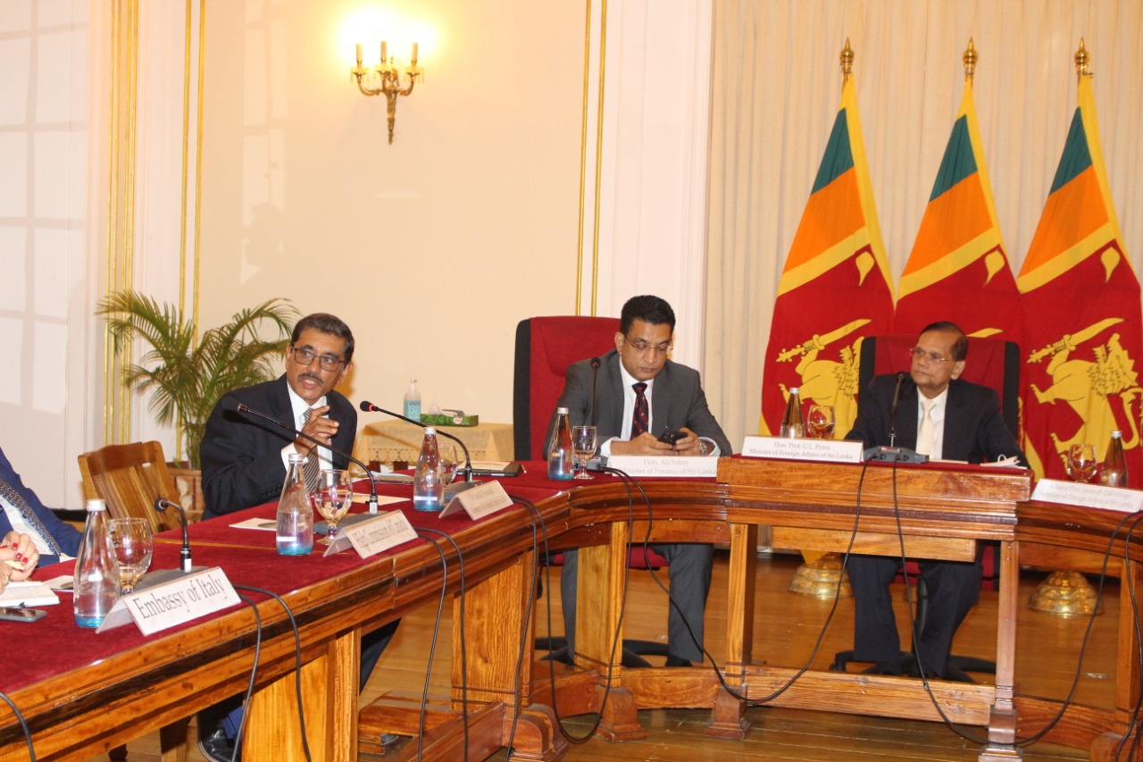 Minister of Foreign Affairs Prof. Peiris briefs donor nations - LNW ...