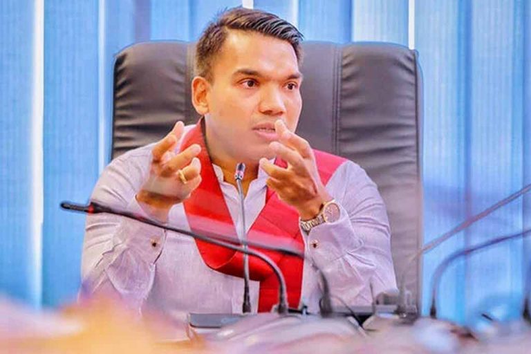 Namal the first to step back from portfolio!