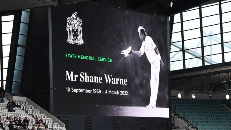 Shane Warne memorial: Sir Elton John, Nasser Hussain, Brian Lara among those to pay tributes to Australian cricket legend