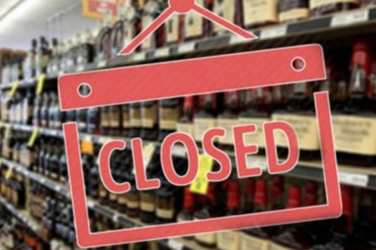Liquor stores closed during New Year