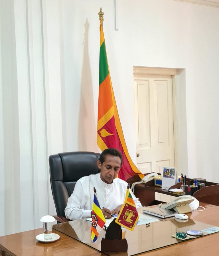 Sri Lanka’s Ambassador – designate to Myanmar assumes duties