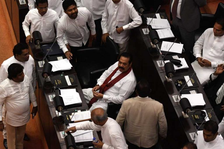 Today’s Parliament: Special Morning Party Leaders’ Meeting. MR’s statement ready