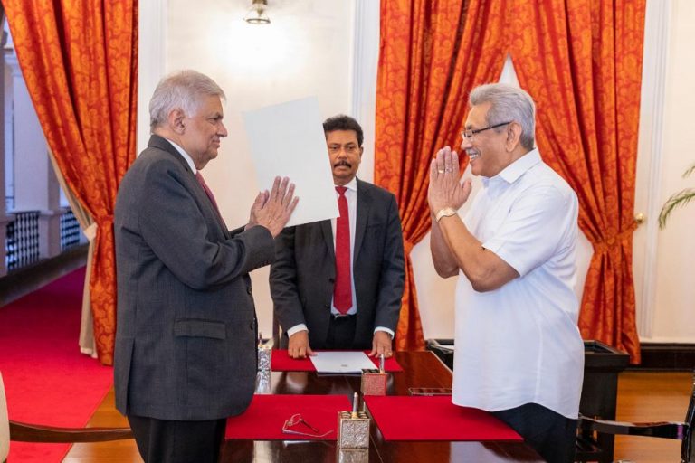 PM Ranil Wickremasighe becomes the 39<sup>th</sup>  Finance Minister of Sri Lanka