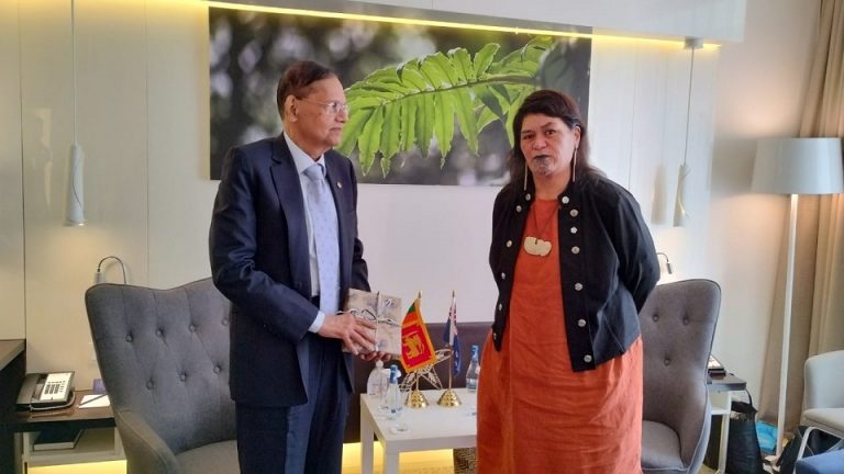 SL and NZ Foreign Ministers meet on the sidelines of CHOGM 2022