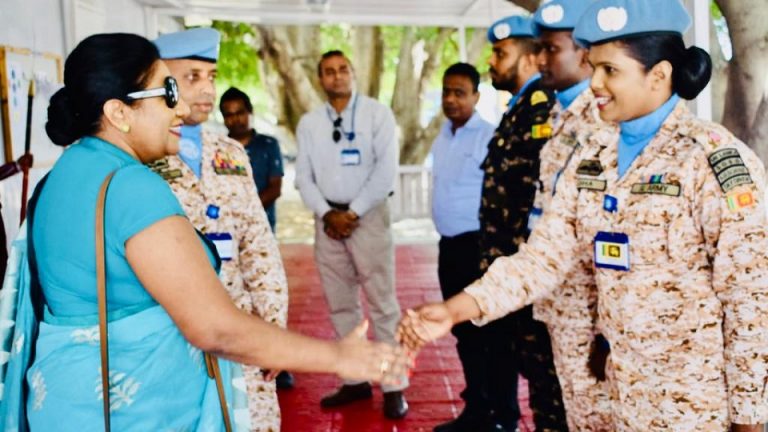 Ambassador of SL to Lebanon pays courtesy call on Head of Mission and Force Commander of UNIFIL Maj. Gen. Lâzaro