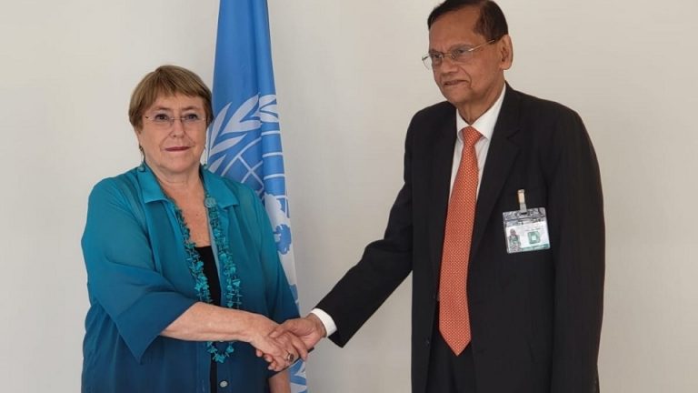 Foreign Minister meets High Commissioner for Human Rights 