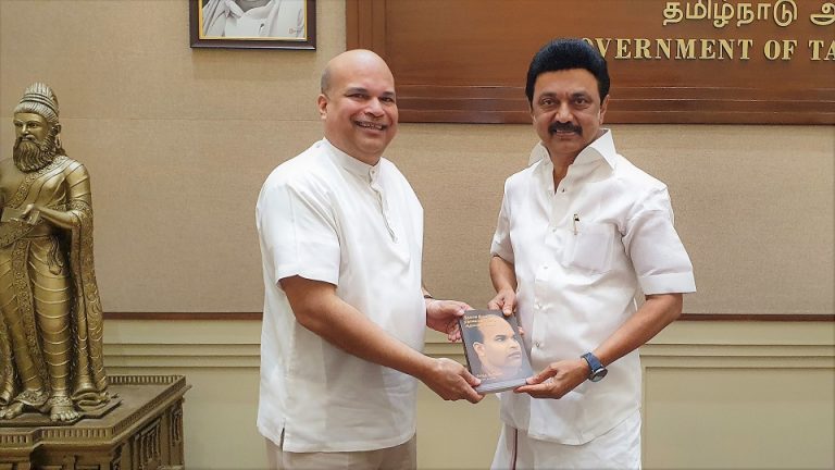 High Commissioner Moragoda calls on the Chief Minister of Tamil Nadu  