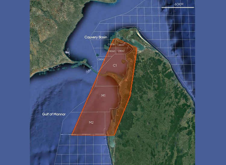   SL Cauvery and Mannar Basins petroleum resource data  revealed