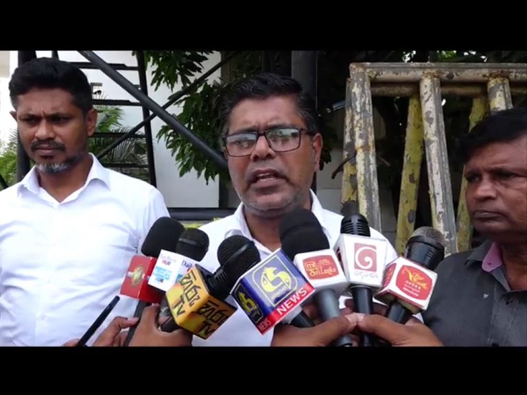 SJB lodges complaint with Police HQ against Police! (VIDEO)