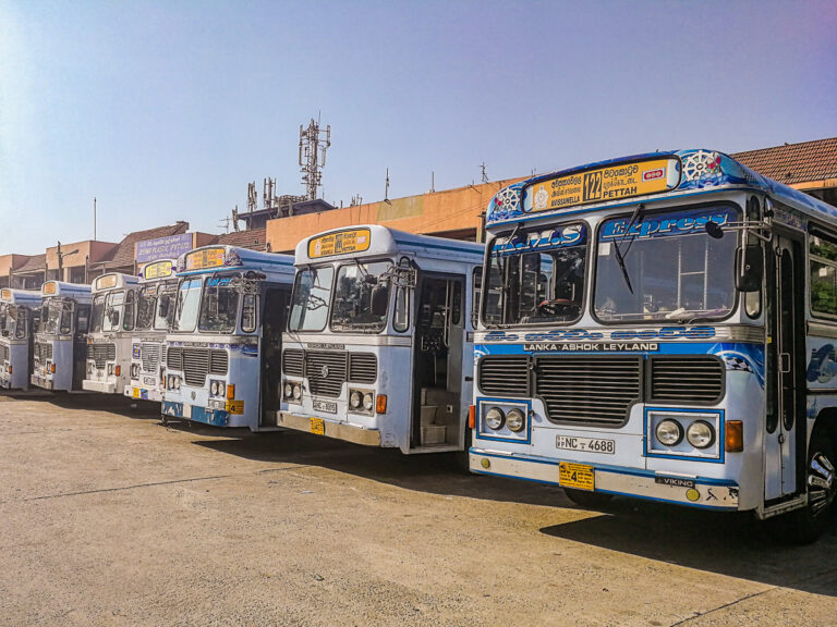 Sri Lanka Transport Board buses out of service without spare parts