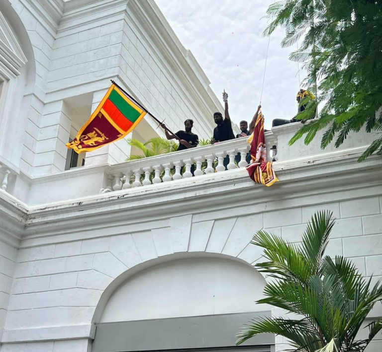 Protestors enter President’s Residence amidst tear gas and water attacks