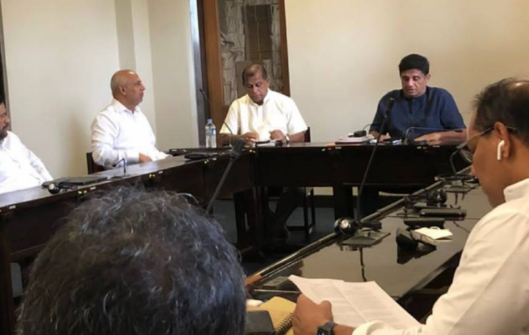 Sajith holds a special discussion with a group of MPs