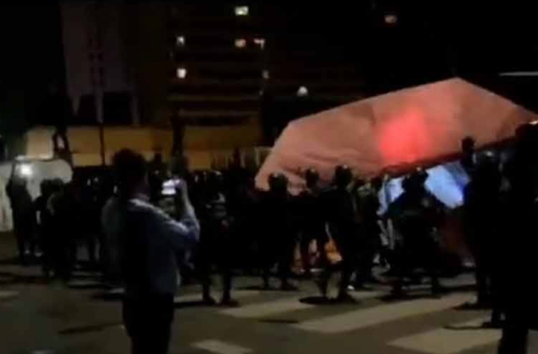 An attack on activists and journalists at GGG!