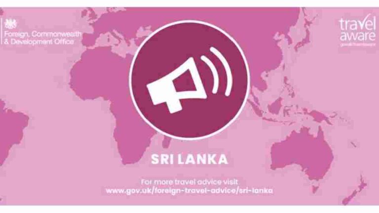 UK updates travel advisory on Sri Lanka