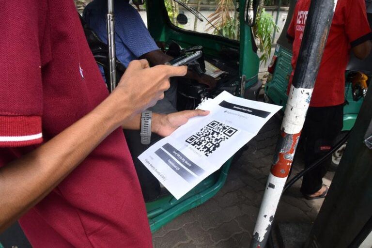 SL QR code  for fuel pumping postpones till Aug 1 due to technical issues