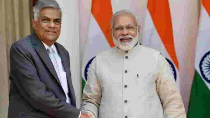 narendra modi ranil wickremesinghe