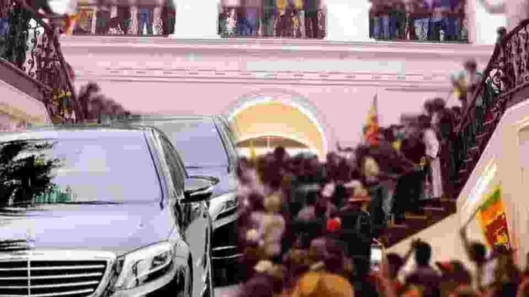 40 vehicles gone missing from the Presidential Secretariat pool!