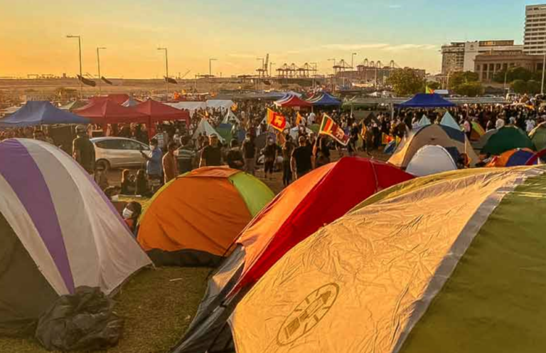 Protestors decide to vacate GGG after 123 days