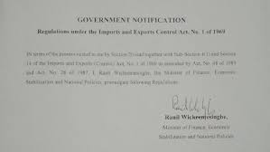 Relaxation of open account ban on imports averts essential food crisis