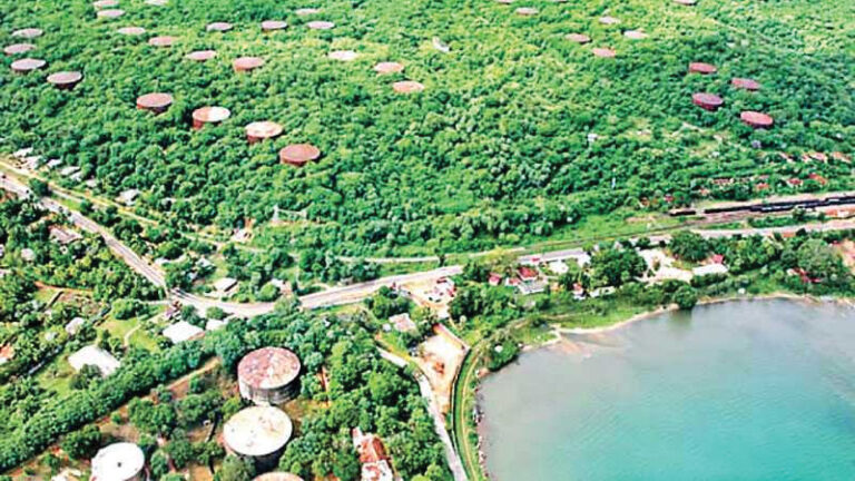 India to build an energy pipeline from Trincomalee oil farm to Indian side